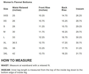 Sleepy Hollow Aquatics - SHAQ - TEAM STORE - Female Flannel Pants