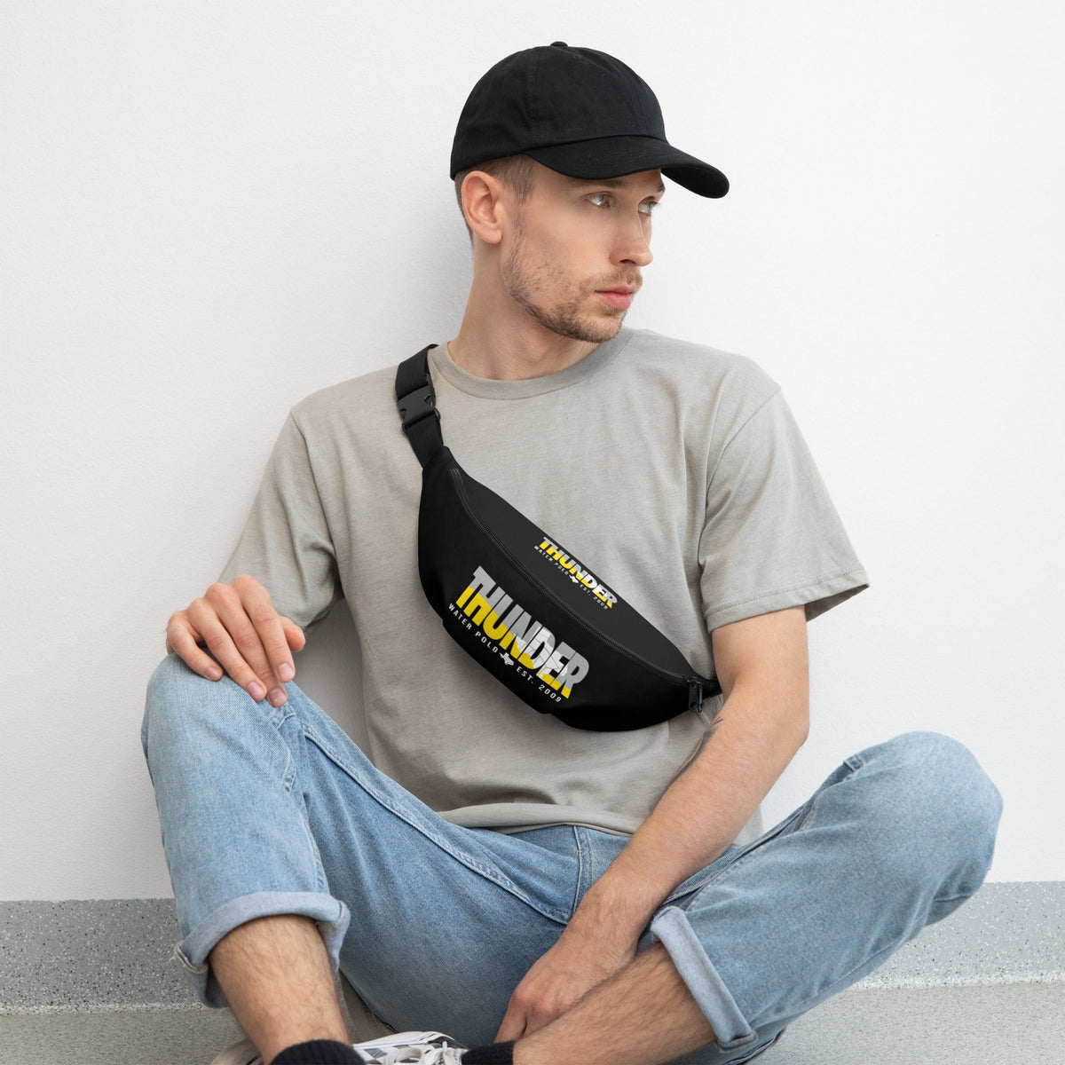 Thunder WPC_ Fanny Pack: Black KAP7 International S/M