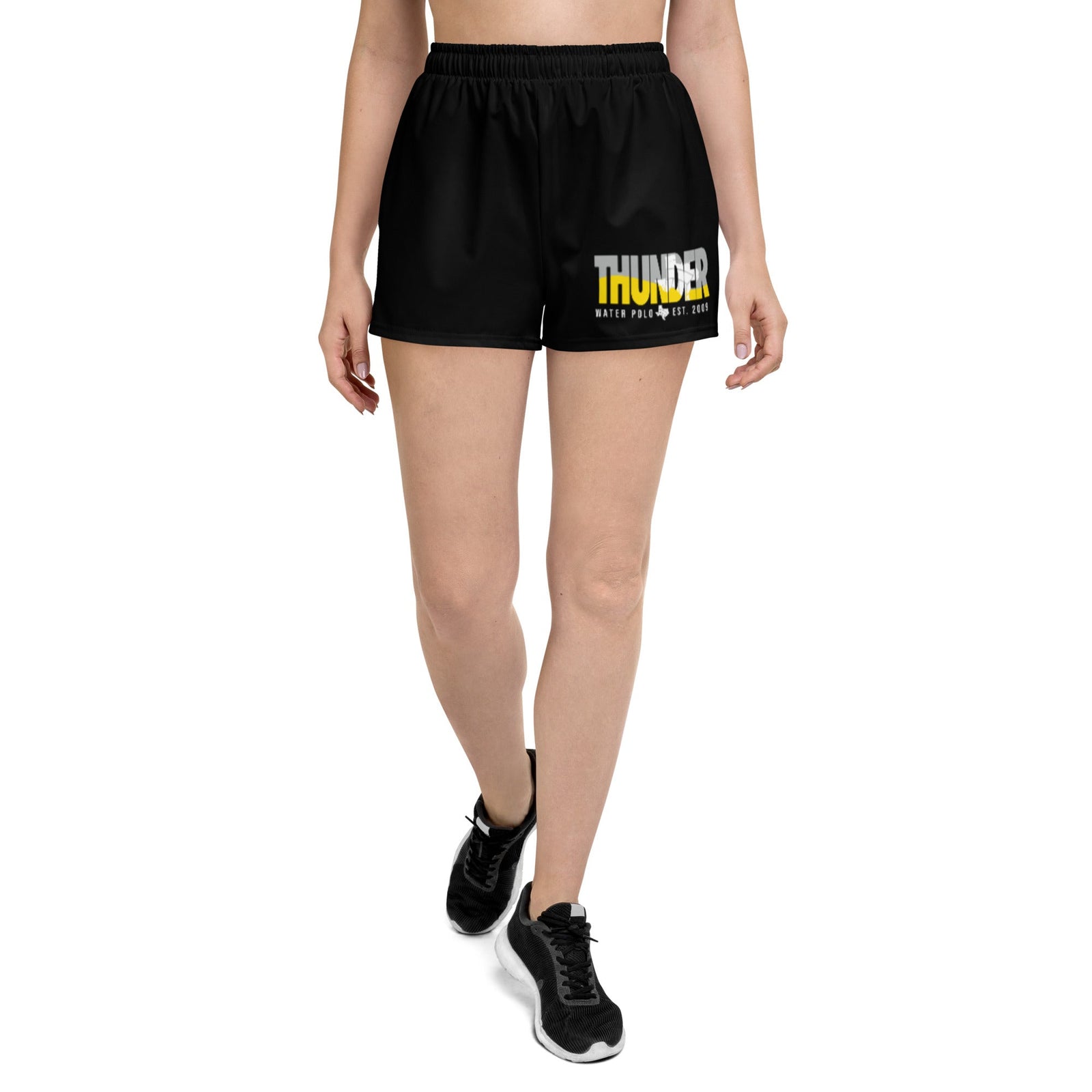 Thunder WPC_ Ladies Athletic Shorts_ Black KAP7 International XS