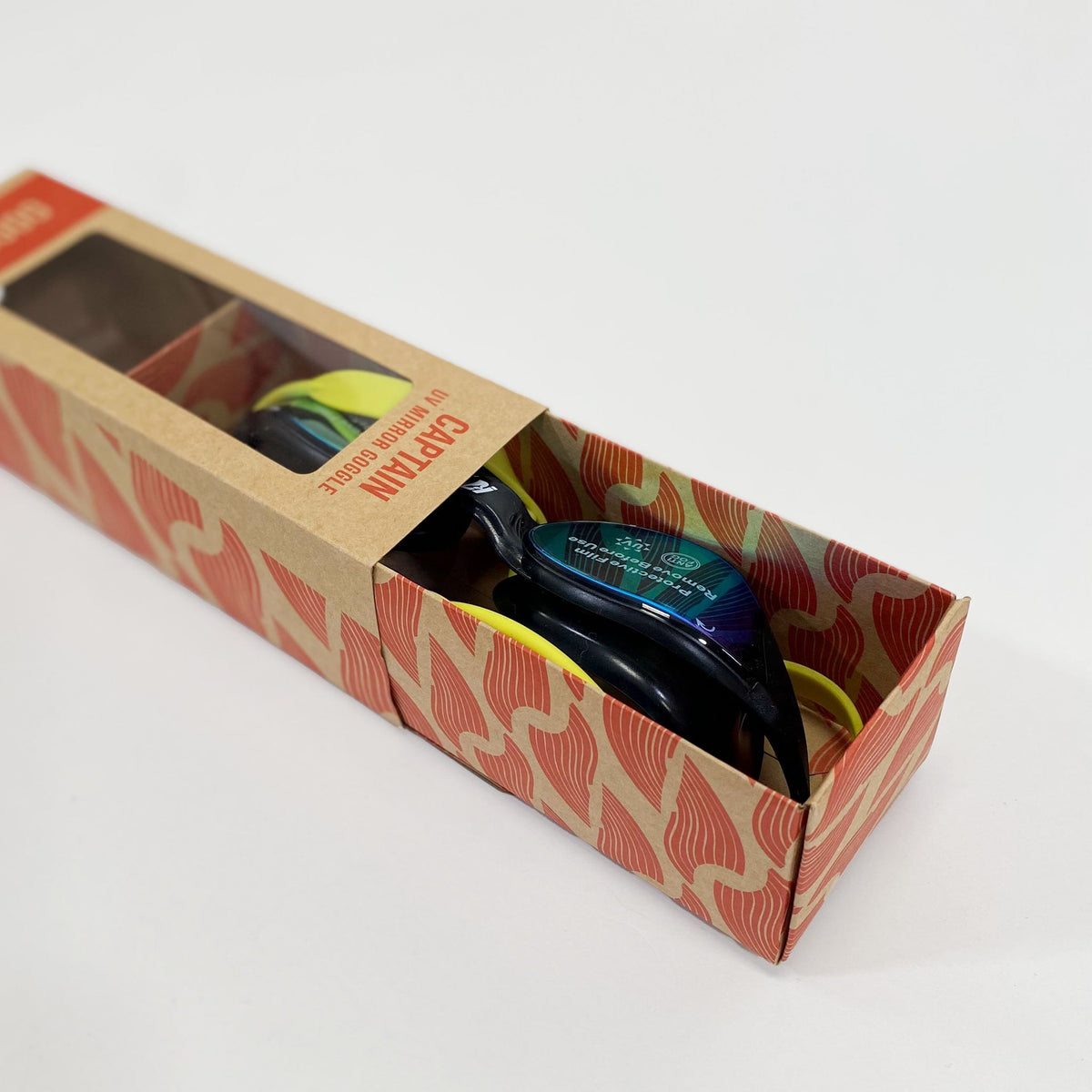 KAP7 Captain UV Mirror Goggle - Black/Lime Goggles KAP7 International