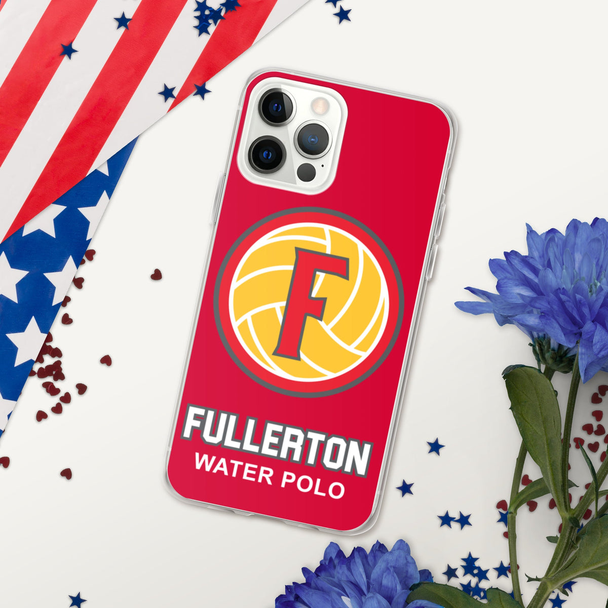 Fullerton HS Cell Phone Case Red KAP7 International iPhone 12 Pro Max