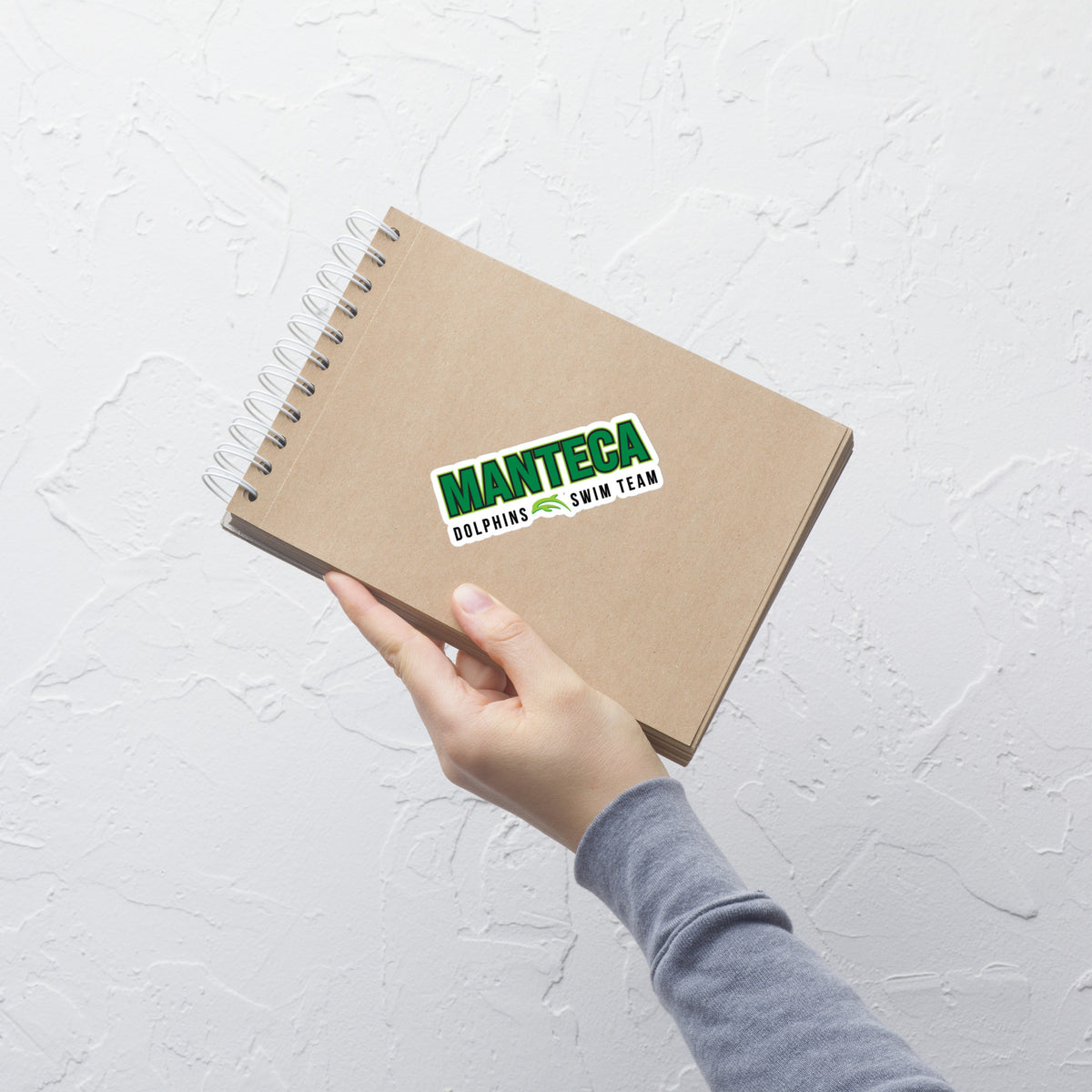 Manteca Swim Team Classic Logo Sticker