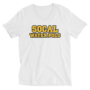SOCAL 2019 Unisex Short Sleeve V-Neck T-Shirt KAP7 International PF_5de8278ee22d1V1 XS