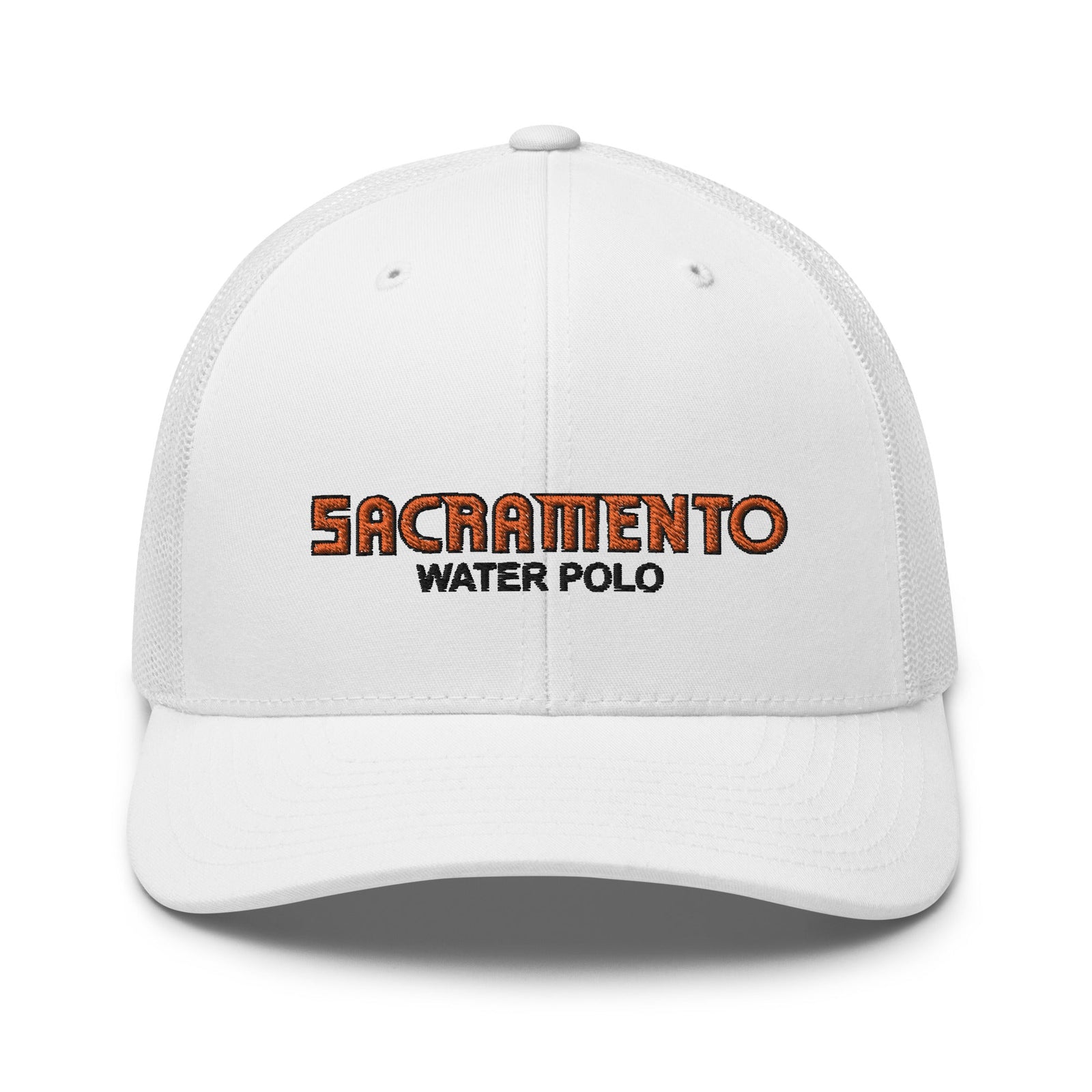SAC Polo Mesh Hats Orange_White KAP7 International White
