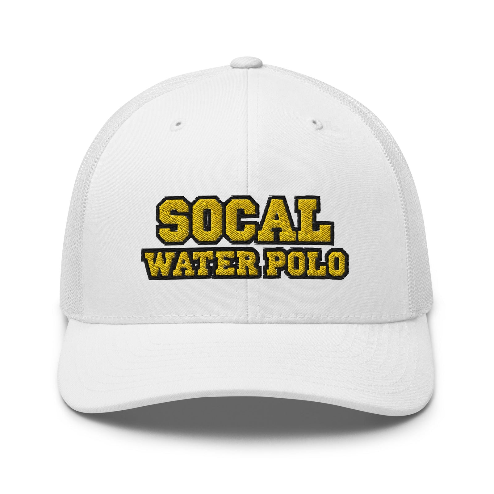 SoCal Water Polo Team Store _ Trucker Hats KAP7 International White