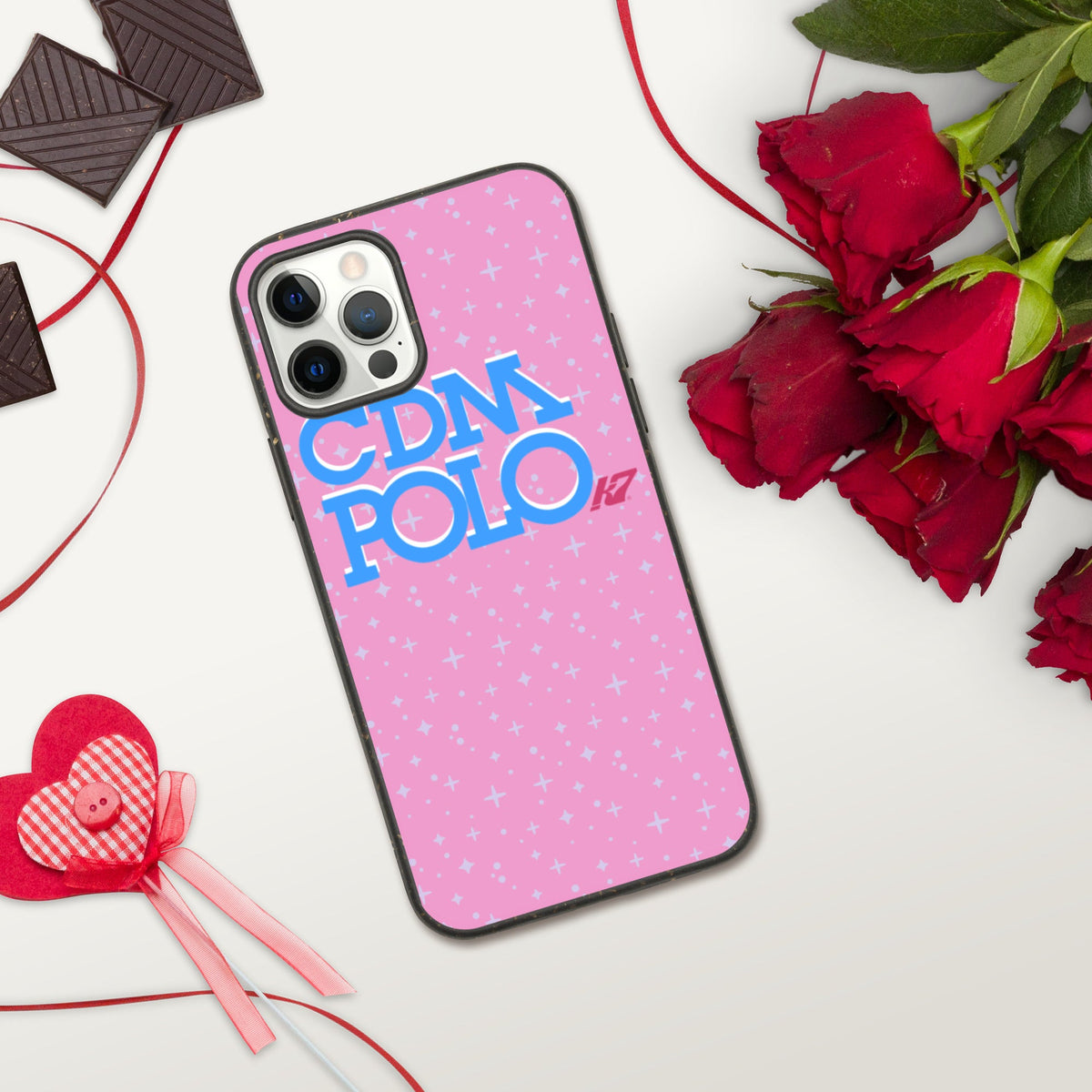 CDM Pink Glitter iPhone Case KAP7 International