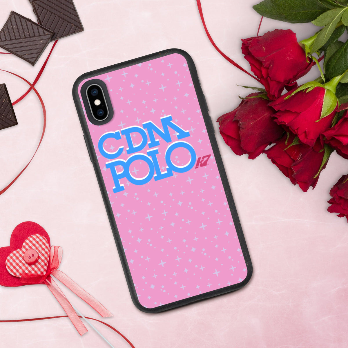 CDM Pink Glitter iPhone Case KAP7 International iPhone XS Max