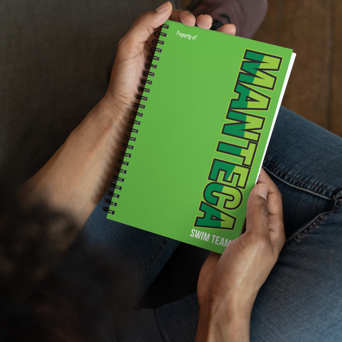 Manteca Swim Team_ note pad