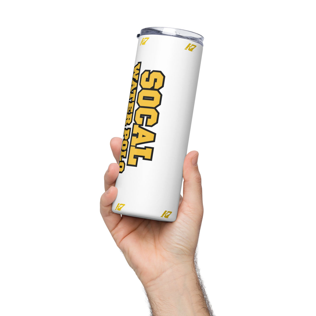 SoCal Water Polo Team Store_ Tumbler_ White KAP7 International