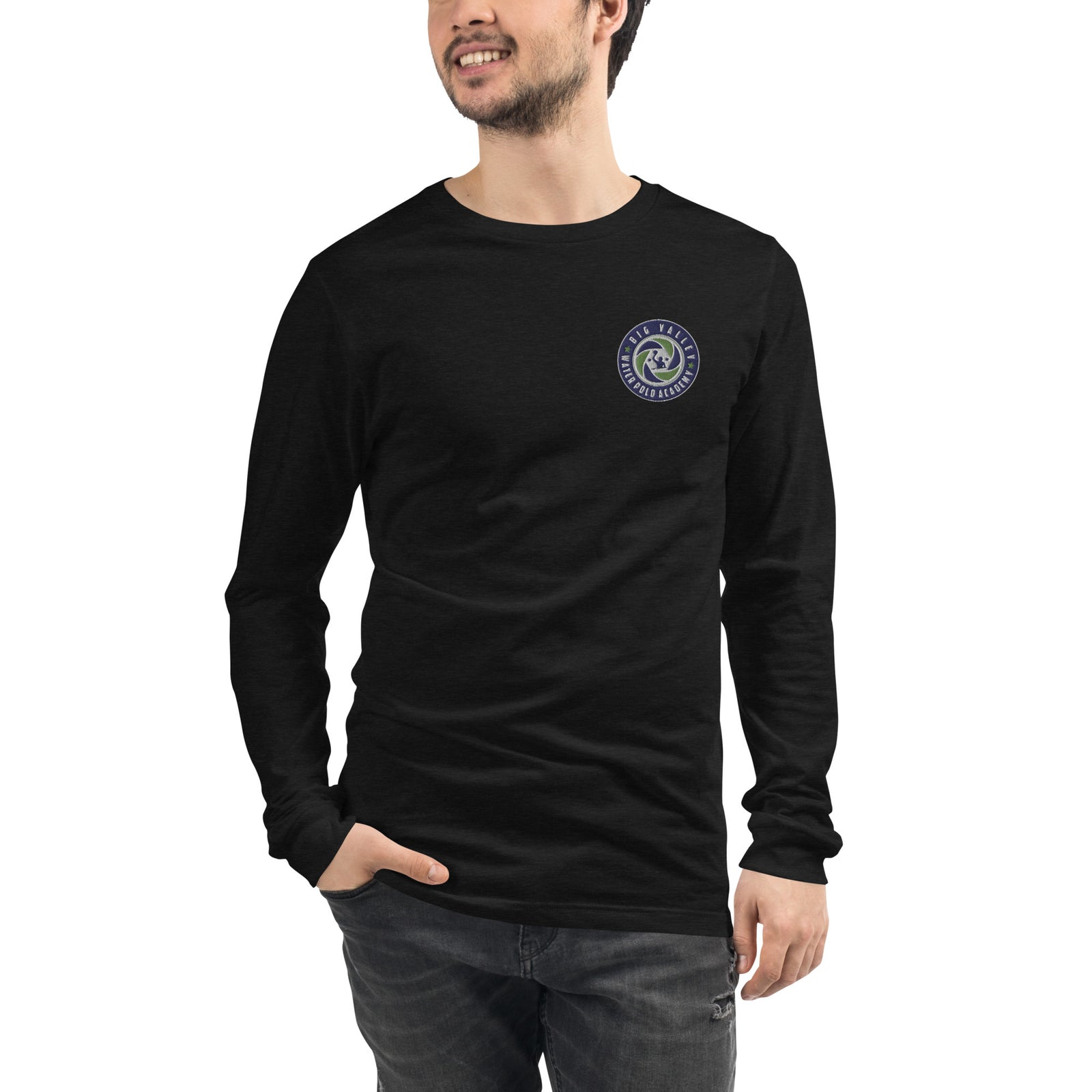 Big Valley WPA Embroidered Unisex Long Sleeve Tee