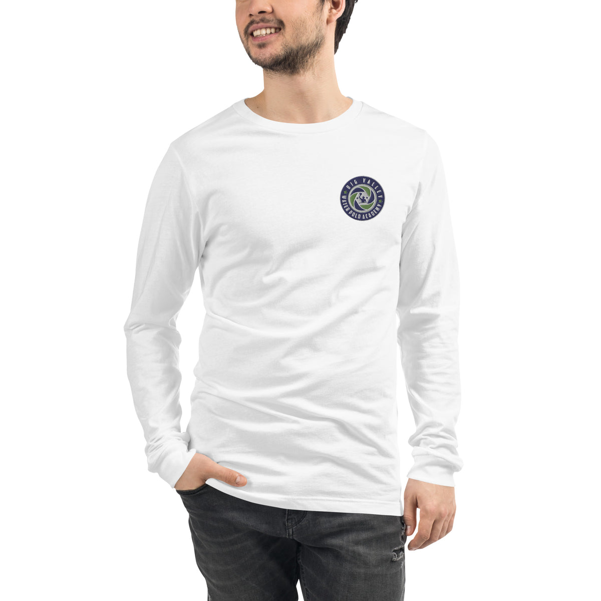 Big Valley WPA Embroidered Unisex Long Sleeve Tee