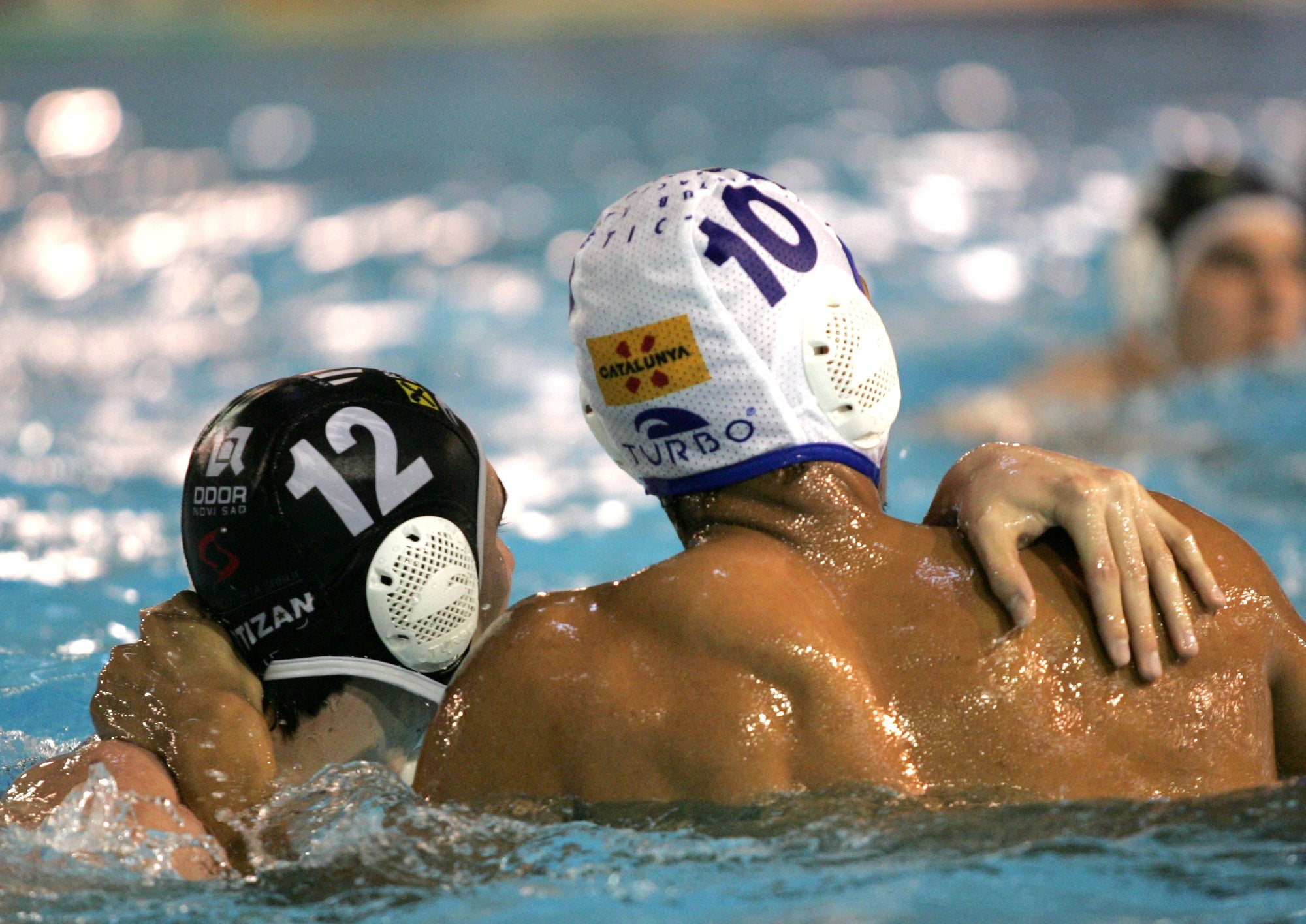 2 Player Water Polo Training Drill