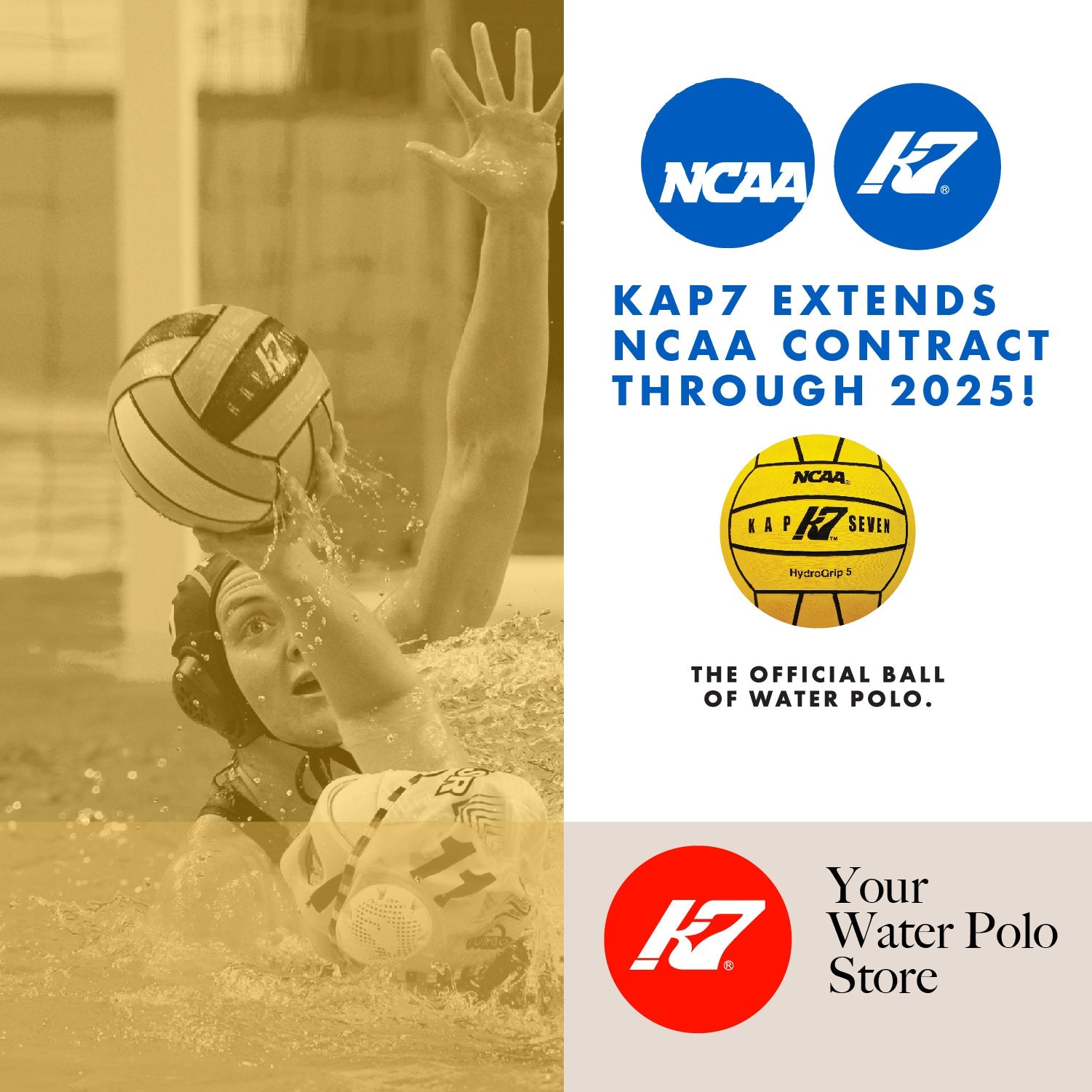 KAP7 extends partnership with NCAA!