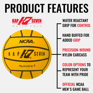 KAP7 SOCAL HYDROGRIP Water Polo Ball - SIZE 1