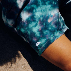 Men's Beach Shorts Galaxy Flower