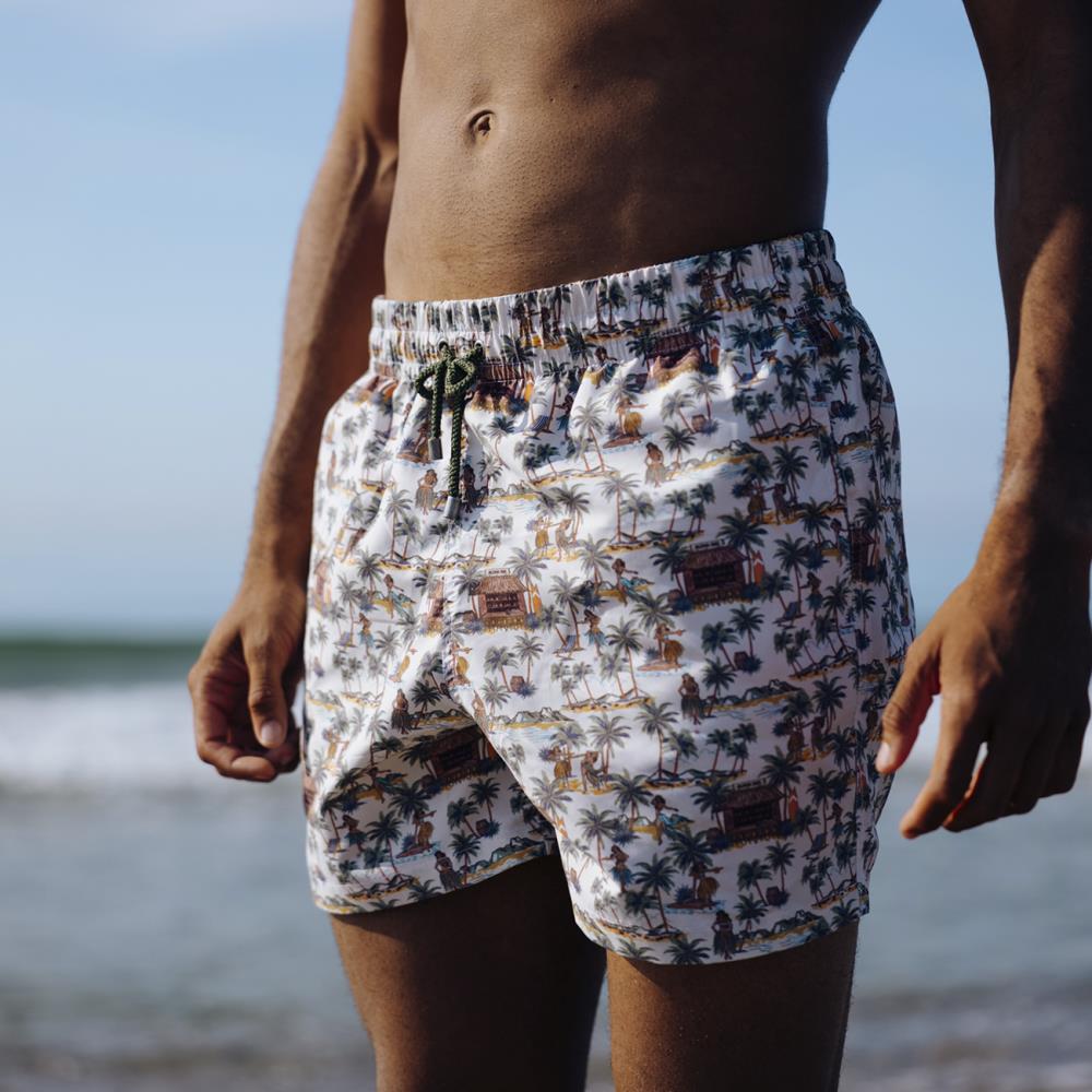 Men's Beach Shorts Waikiki