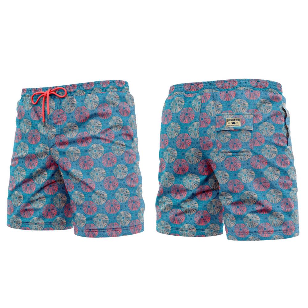Men's Beach Shorts Coral Urchins