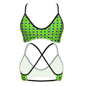 Turbo Women's Bikini Top Mare Flower 70S