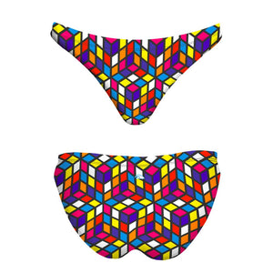 Turbo Women's Bikini Bottom Mare Cube