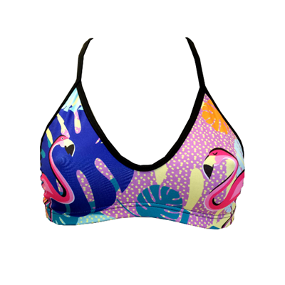 Turbo Women's Bikini Top Mare Flamingo