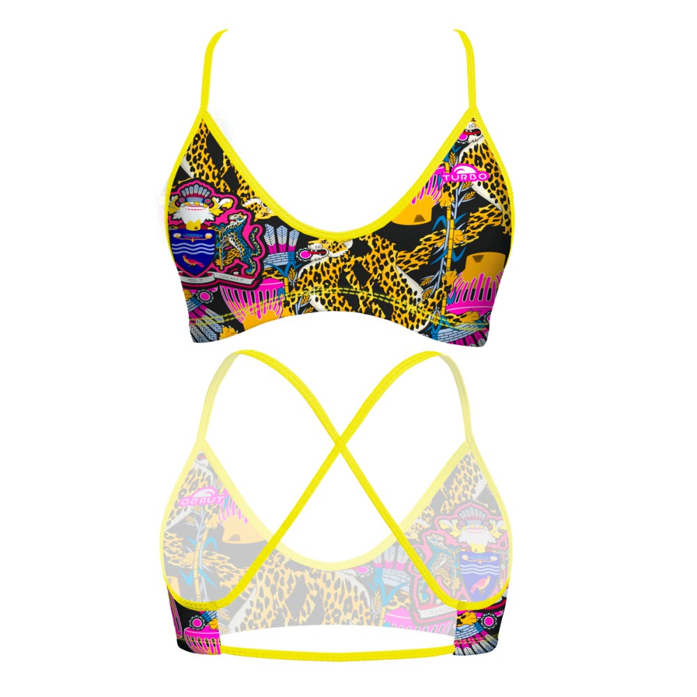 Turbo Women's Bikini Top Mare King Of Bongos