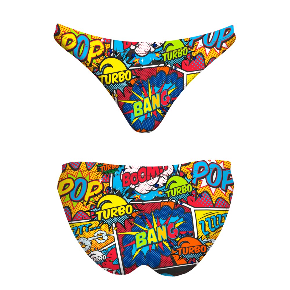 Turbo Women's Bikini Bottom Mare Comic Boom