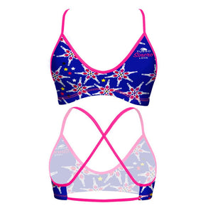 Turbo Women's Bikini Top Mare Sincro Love