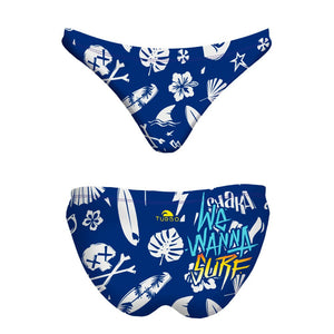 Turbo Women's Bikini Bottom Mare We Wanna Surf