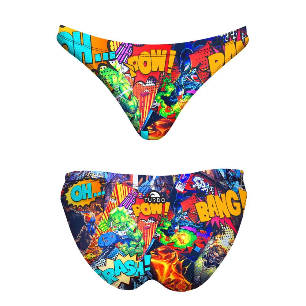 Turbo Women's Bikini Bottom Mare Super Comic