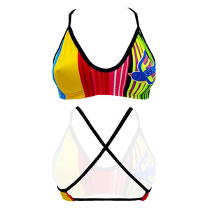 Turbo Women's Bikini Top Mare Mexico Birds