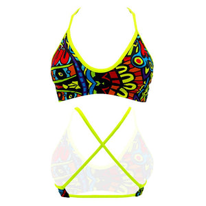 Turbo Women's Bikini Top Mare Africa Neon