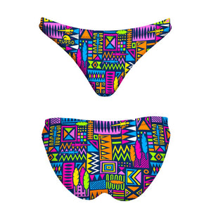 Turbo Women's Bikini Bottom Mare Geo Africa