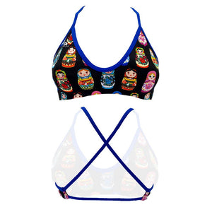 Turbo Women's Bikini Top Mare Matrioskas