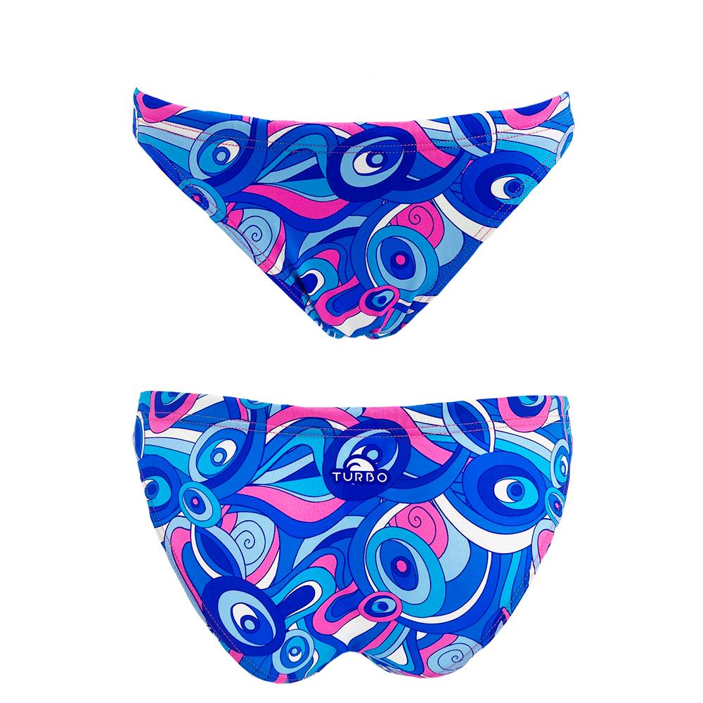 Turbo Women's Bikini Bottom Mare Love Sixties