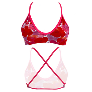 Turbo Women's Bikini Top Mare Poppy Field