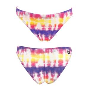 Turbo Women's Bikini Bottom Funky Tie Dye Pastel