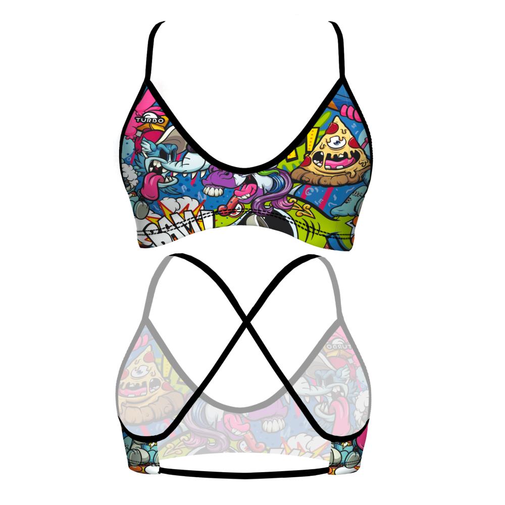 Turbo Women's Bikini Top Mare Loki Comic