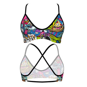 Turbo Women's Bikini Top Mare Loki Comic