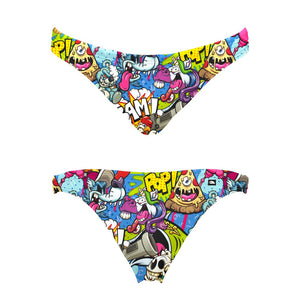 Turbo Women's Bikini Bottom Funky Loki Comic