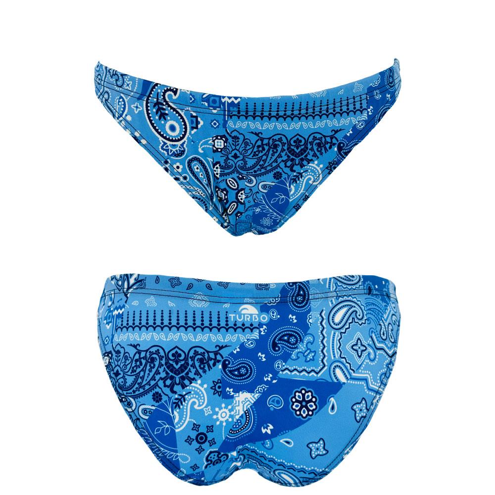 Turbo Women's Bikini Bottom Mare Cool Paisley