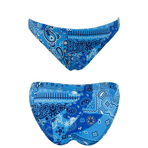 Turbo Women's Bikini Bottom Mare Cool Paisley