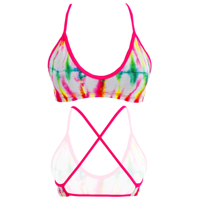 Turbo Women's Bikini Top Mare Summer Tie Dye