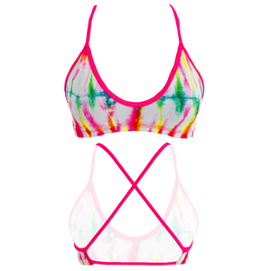 Turbo Women's Bikini Top Mare Summer Tie Dye