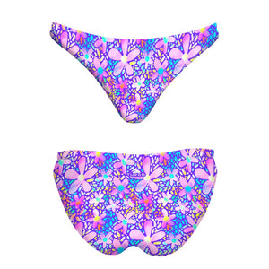 Turbo Women's Bikini Bottom Mare Magic Flowers