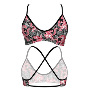 Turbo Women's Bikini Top Mare Tiger Jpn