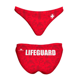 Turbo Women's Bikini Bottom Mare Lifeguard Ready