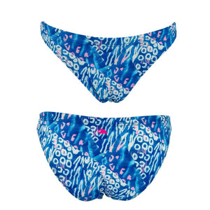 Turbo Women's Bikini Bottom Mare Blue Safari