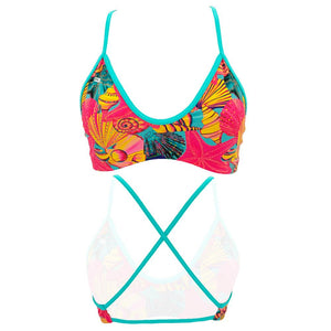 Turbo Women's Bikini Top Mare Coral Echo