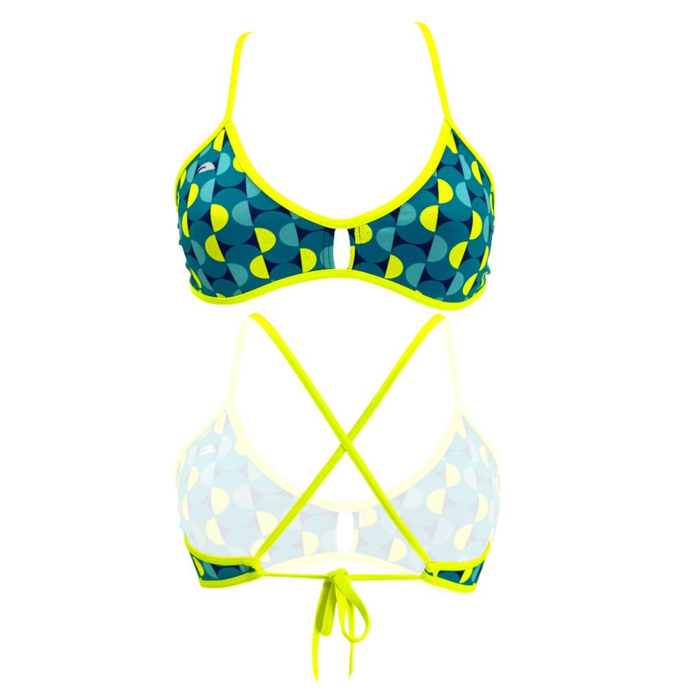 Turbo Women's Bikini Top Active Blue Breeze