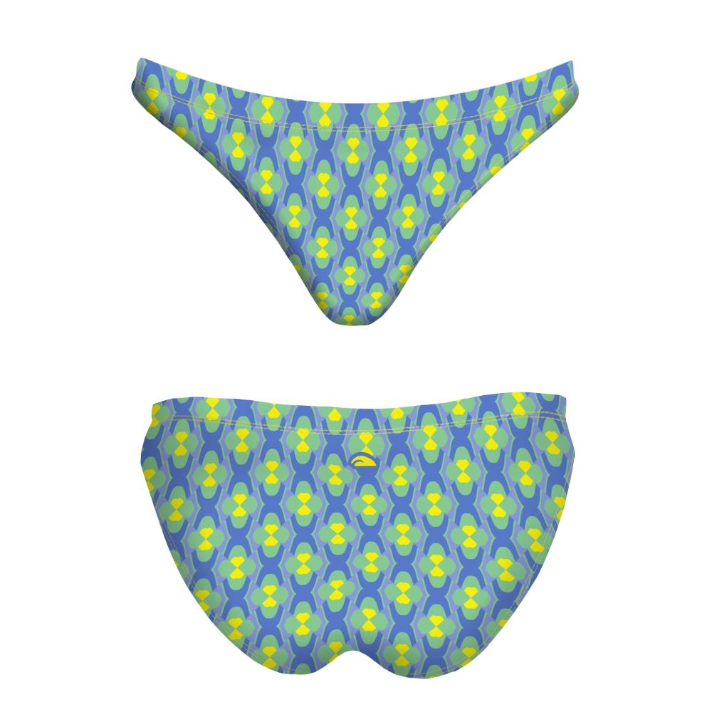 Turbo Women's Bikini Bottom Mare Cadenette Blue